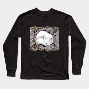 Dreaming White Fox Long Sleeve T-Shirt